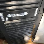 Renovierung Fensterladen Klappladen