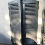 Renovierung Fensterladen Klappladen