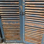 Renovierung Fensterladen Klappladen