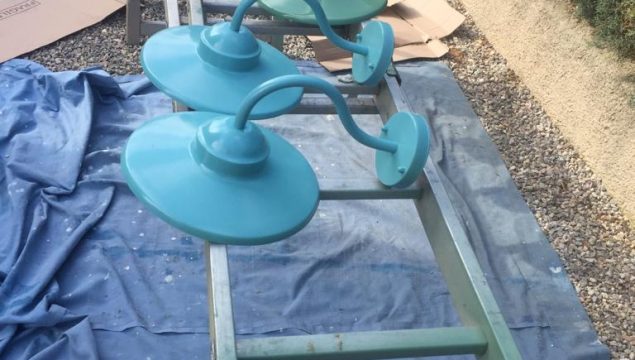 Ensemble Renovierung Fensterladen Klappladen