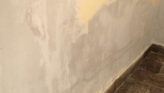 Verkieselung Horizontalsperre kapillare Feuchtigkeit